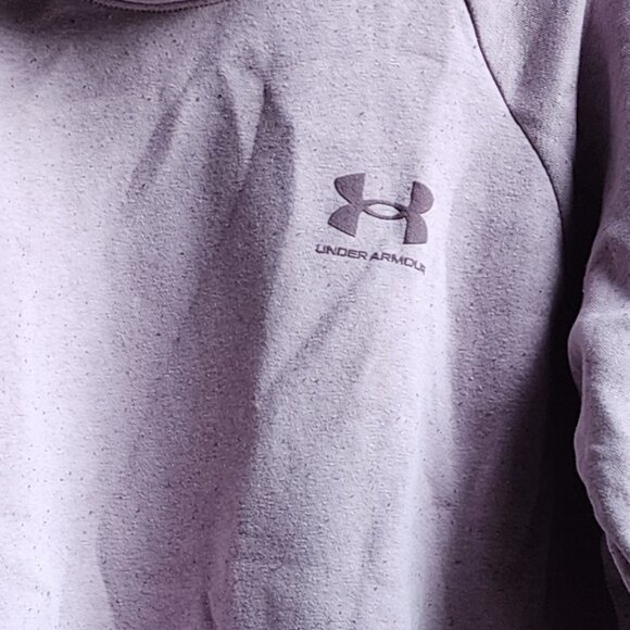Under Armour Lavender Cowl Neck Cropped Sweatshirt Size XL - Picture 8 of 14